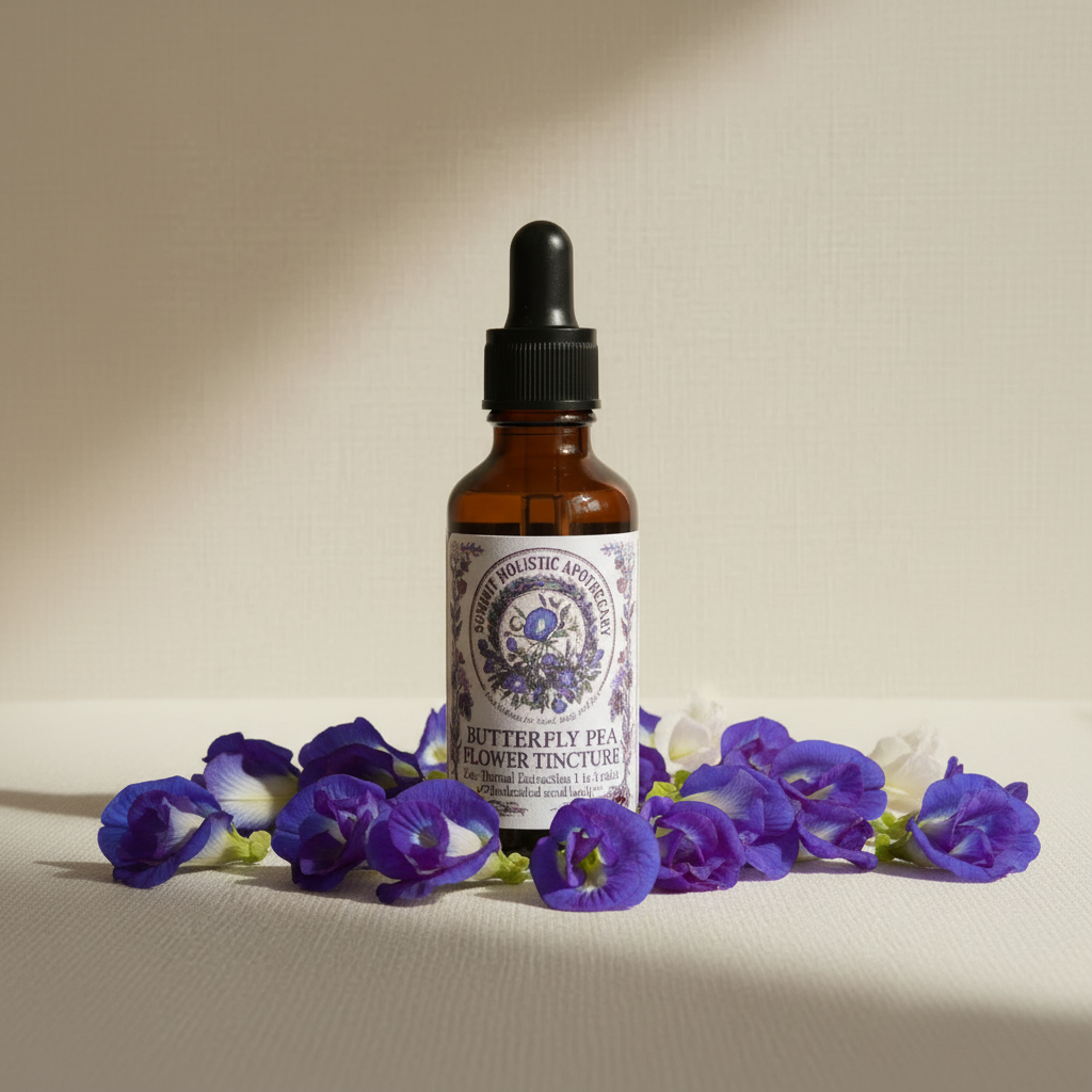 Butterfly Pea Flower Tincture - Cramp Bark Style