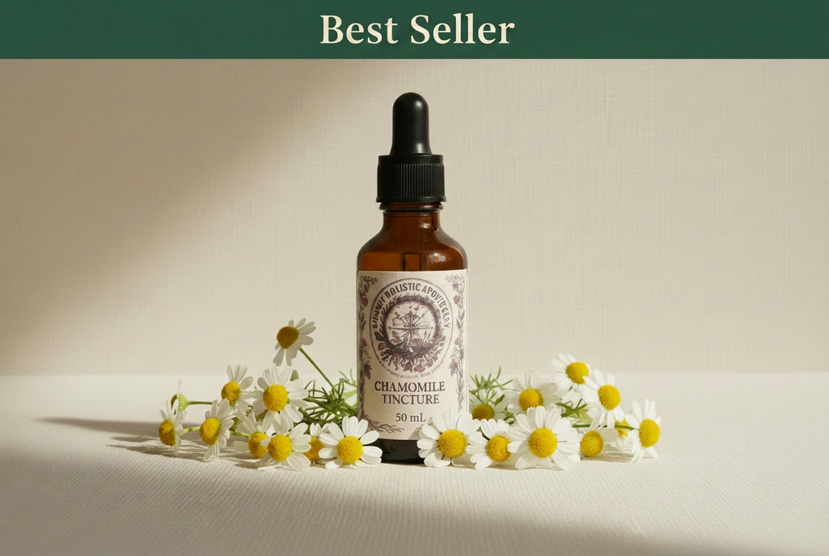 Chamomile Tincture 50 mL label