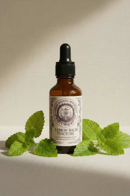 Lemon Balm Tincture - Cramp Bark Style