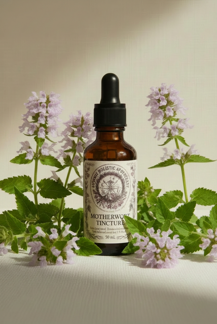 Motherwort Tincture 50 mL label
