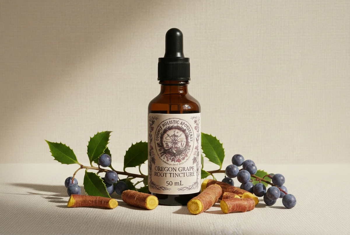 Oregon Grape Root Tincture 50 mL label